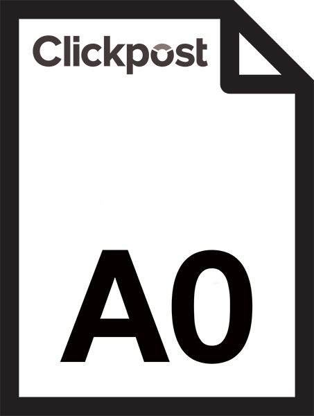 A0 Monochrome Plan Print
