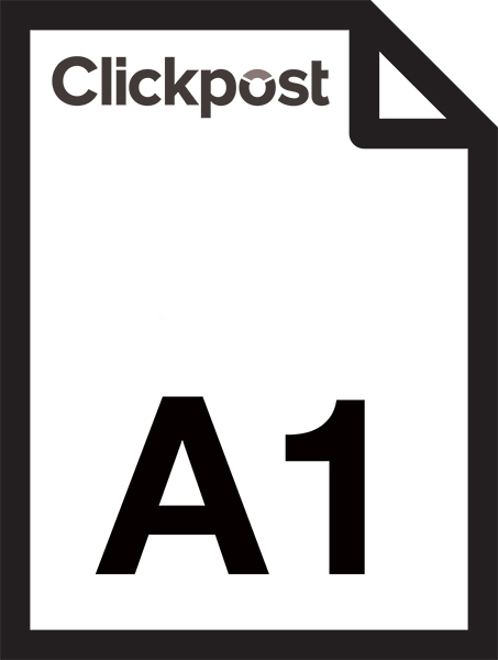 A1 Monochrome Plan Print