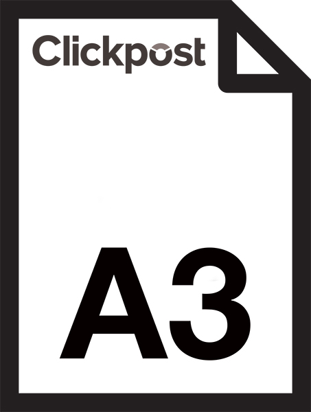 A3 Monochrome Plan Print