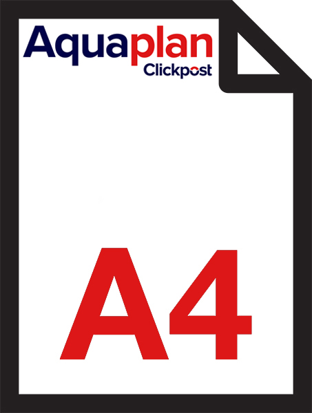 A4 Colour Aquaplan